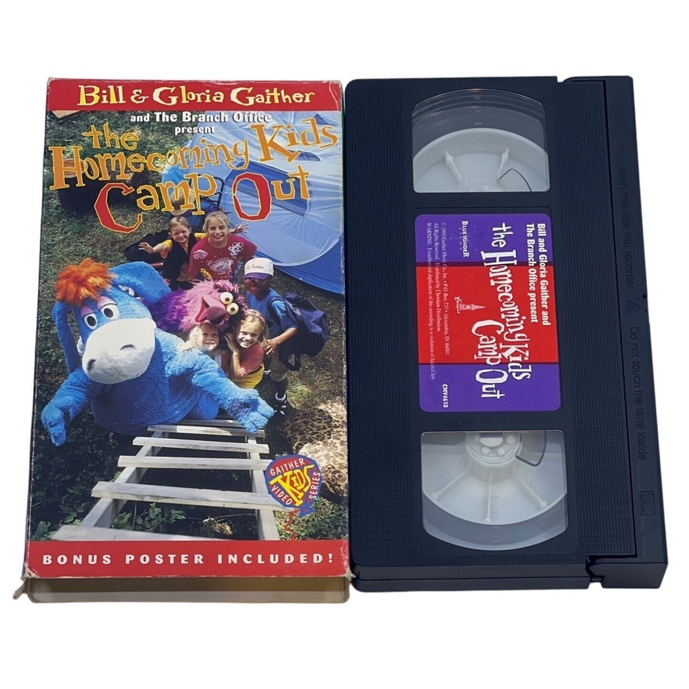 The Homecoming Kids Camp Out (VHS Tape 1995)‎